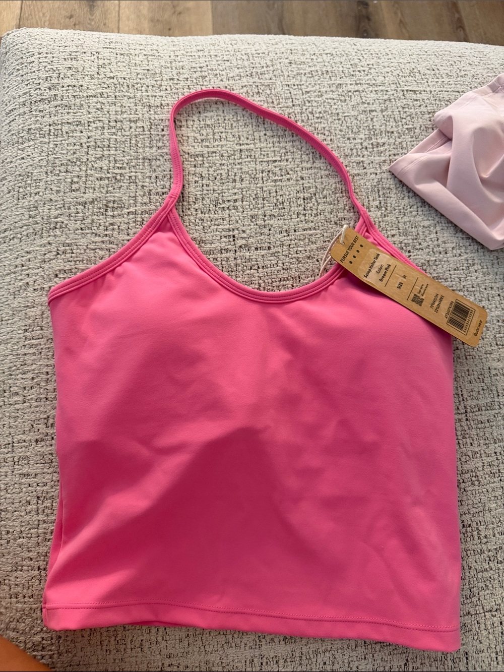 Ken Cradic X ACTA - Pink Halter Tank Top
